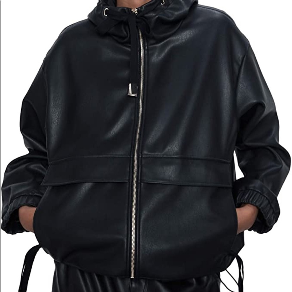 Zara Faux Leather Jacket